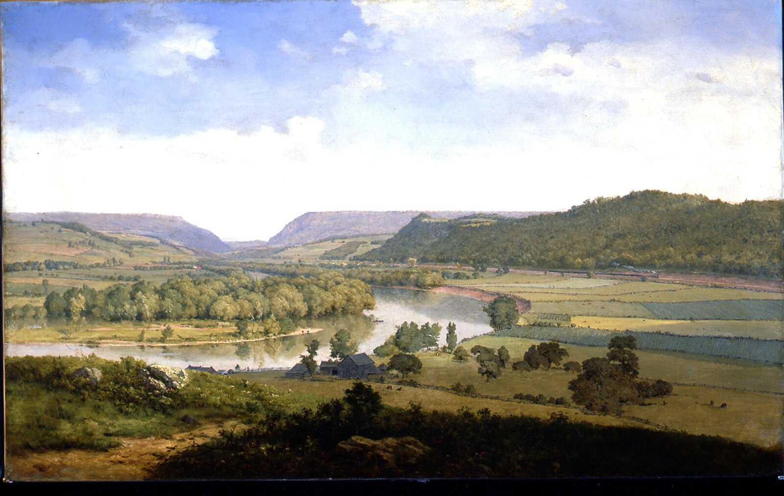 George Inness River Delaware Water Gap (1857) by George Inness | Artsy