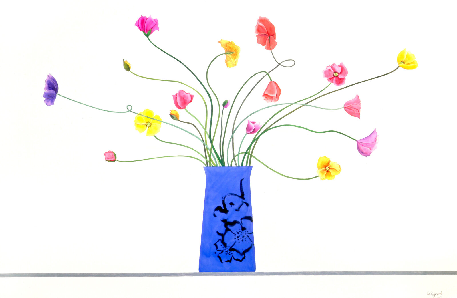 Ed Baynard | Italian Poppies (1996) | For Sale | Artsy