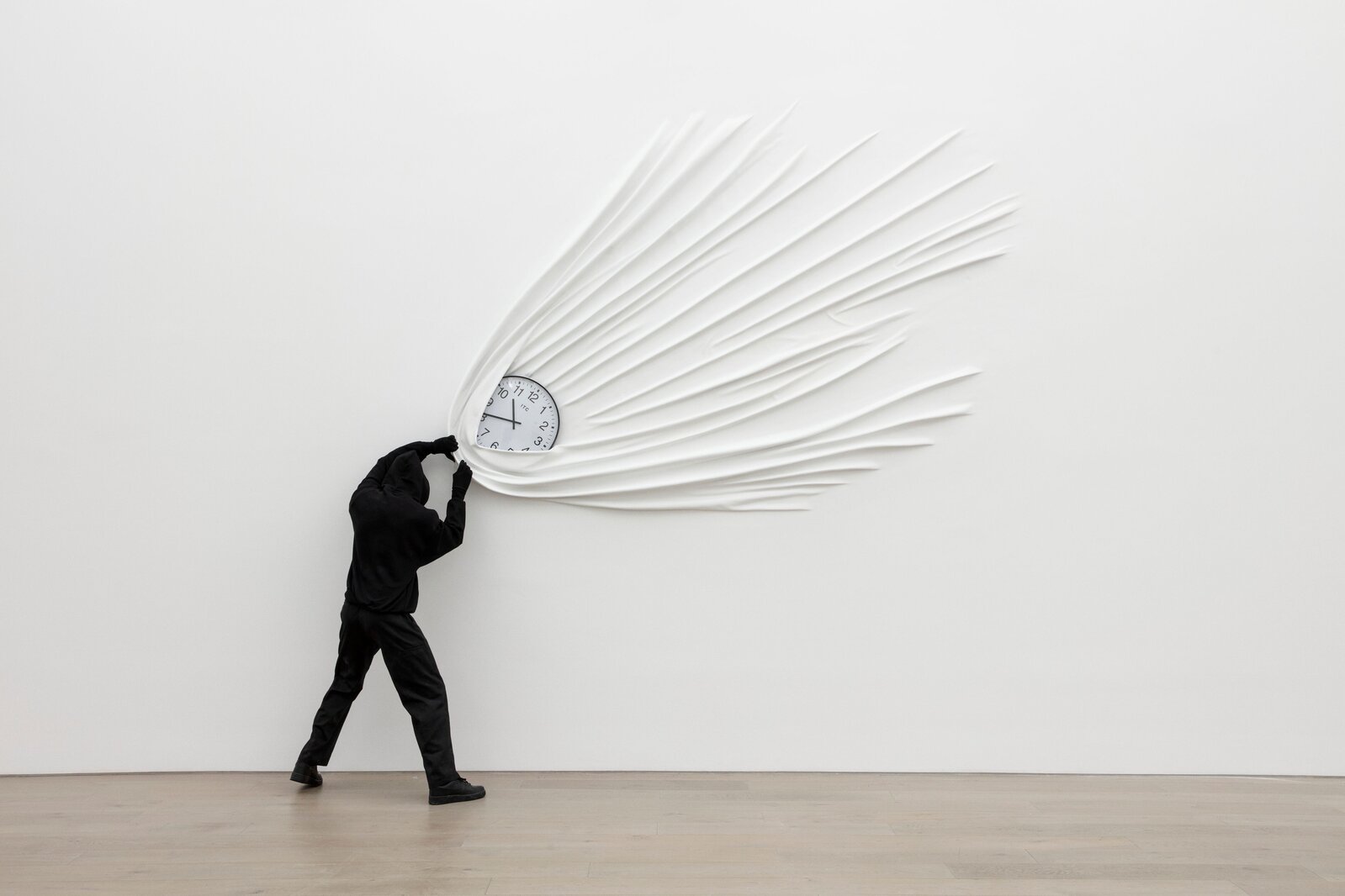 Daniel Arsham | Pulling Falling Clock (2023) | For Sale | Artsy