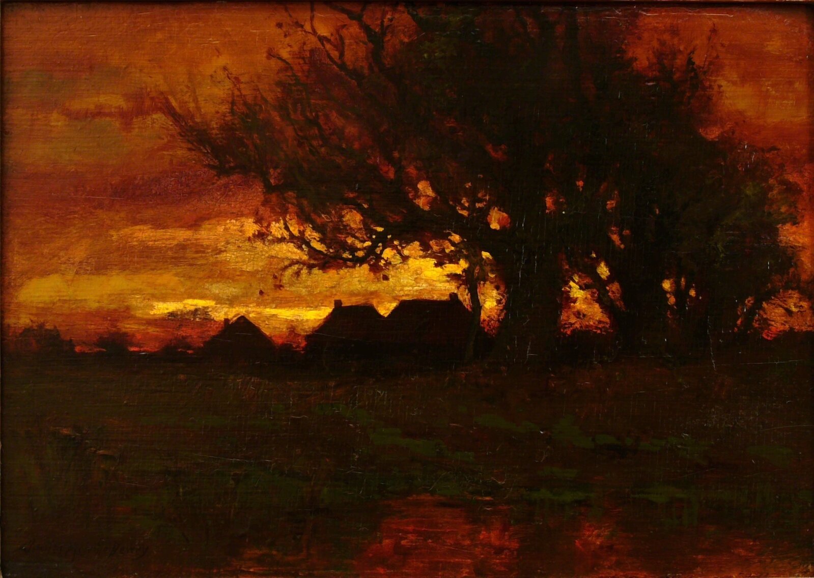 Charles Melville Dewey Twilight Reverie (ca. 1890) Artsy