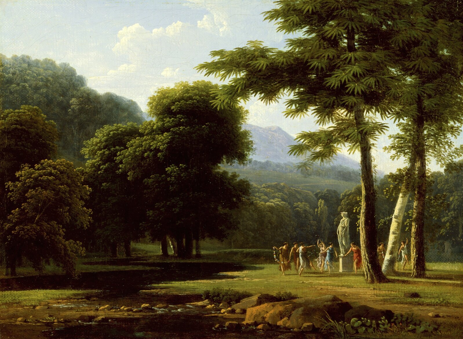 Jean Victor Bertin Landscape (1804) Artsy