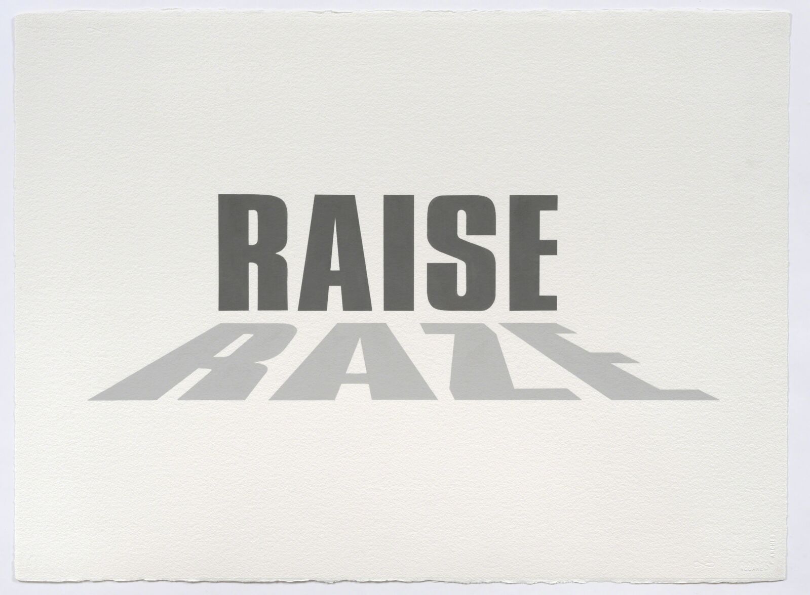 Kay Raze Kay Rosen | Raise Raze (2014) | Artsy