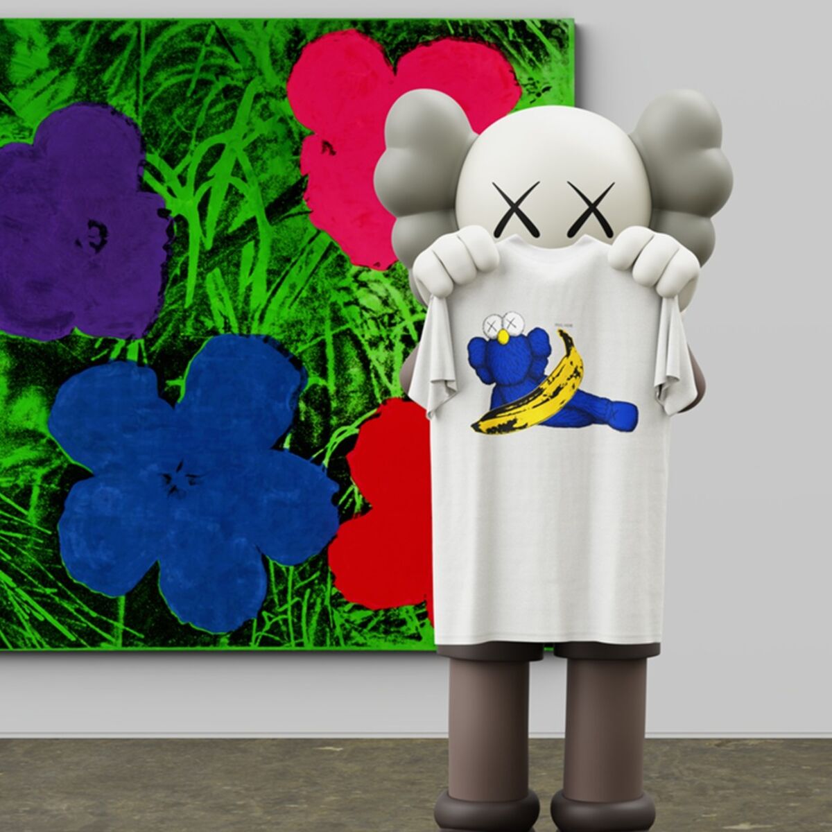 KAWS + Warhol collection to be launched by UNIQLO. | Artsy KAWS + Warhol collection to be launched by UNIQLO. | Artsy