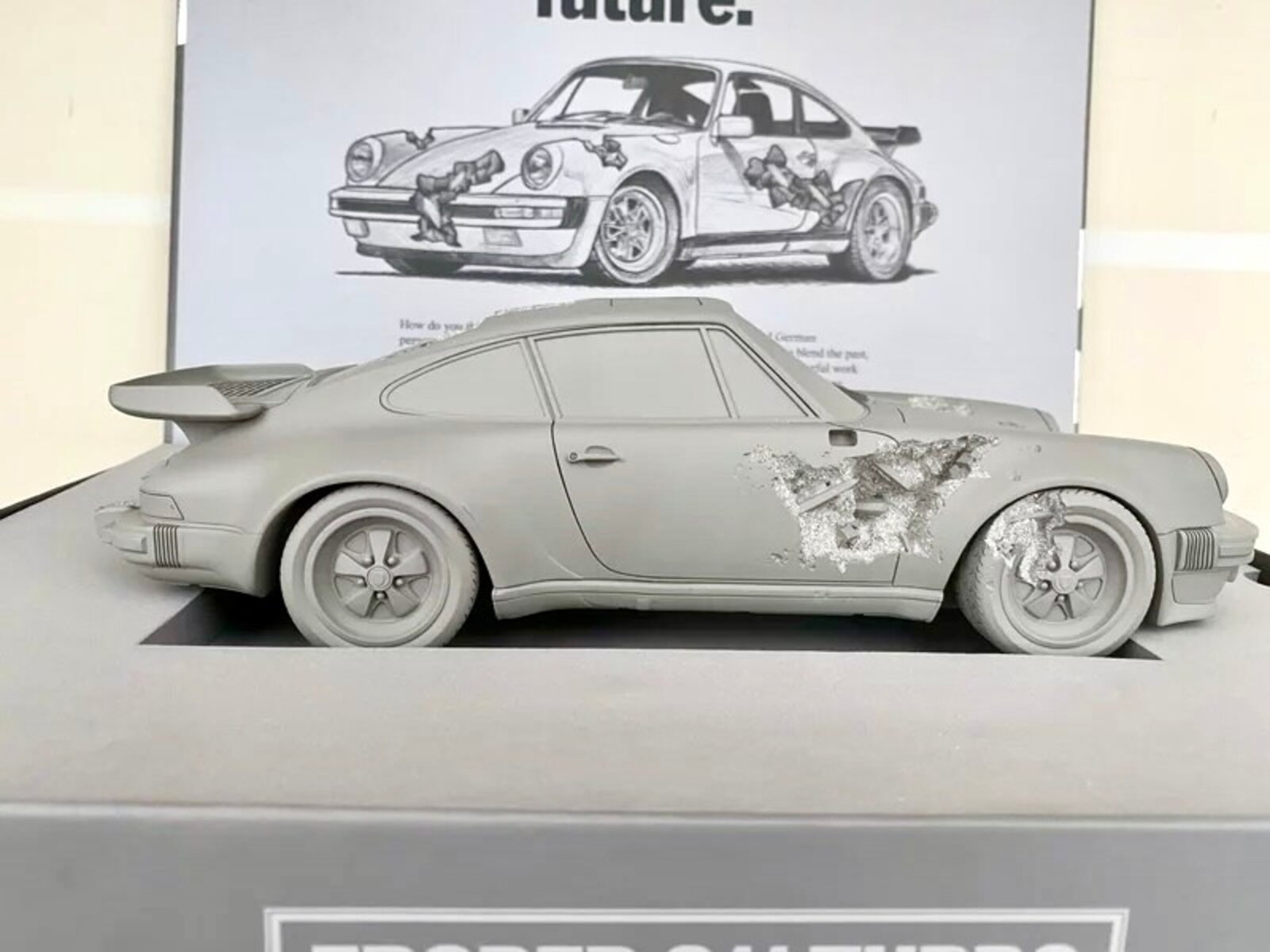 Daniel Arsham Eroded 911 Turbo Porsche 2020 Available For Sale daniel-arsham-eroded-911-turbo-porsche-2020-available-for-sale