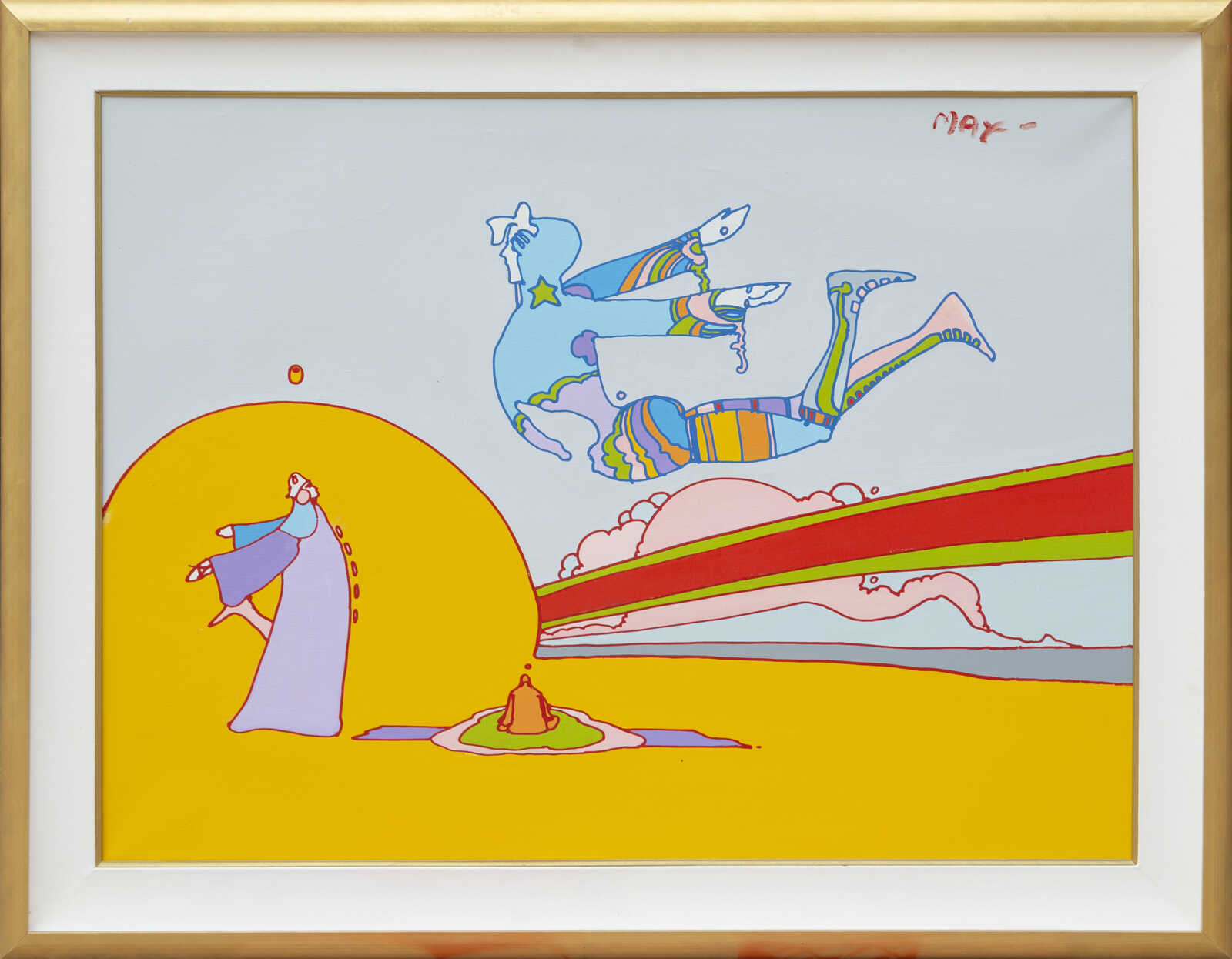 Peter Max | His Birthday (1976) | Artsy