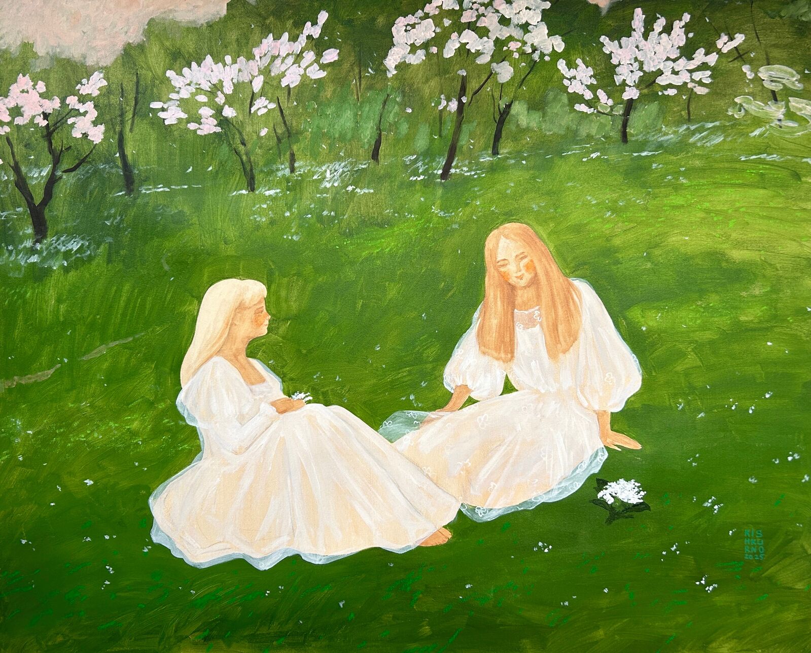 Olena Kishkurno | Spring Bloom II (2025) | Available for Sale | Artsy