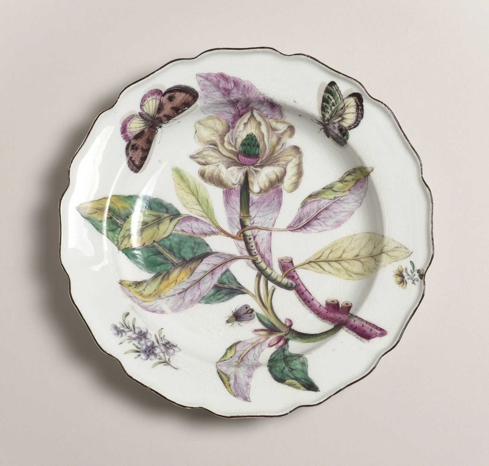 Chelsea Factory Rococco Chelsea Porcelain Factory | Plate (1753-1758) | Artsy