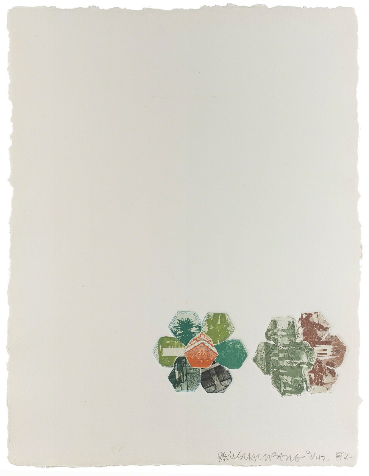 Robert Rauschen 11,000 and Rising (from L.A. Flakes) (1982) by Robert Rauschenberg | Artsy