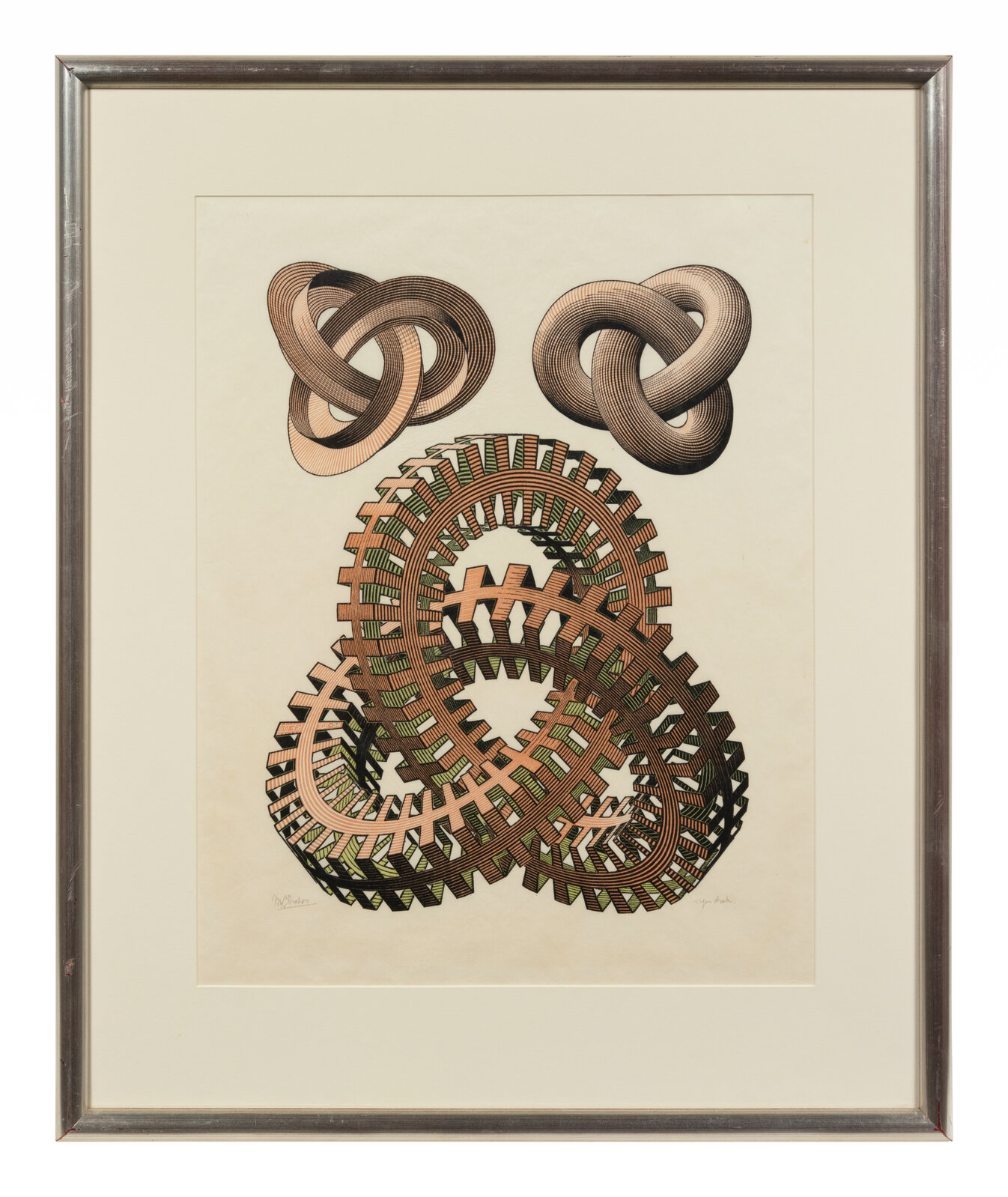 M. C. Escher | Knots (1965) | Artsy