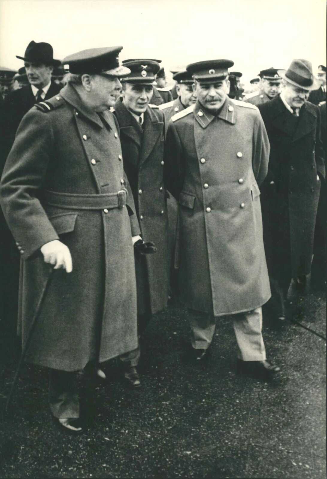 Черчилль в Москве 1942