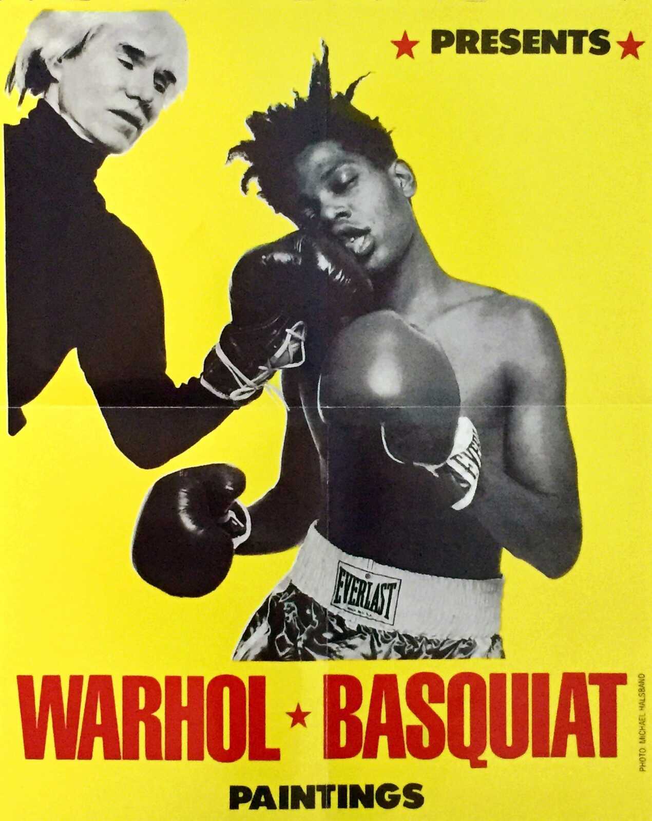 Andy Warhol, Jean-Michel Basquiat, Michael Halsband | Warhol, Basquiat ...
