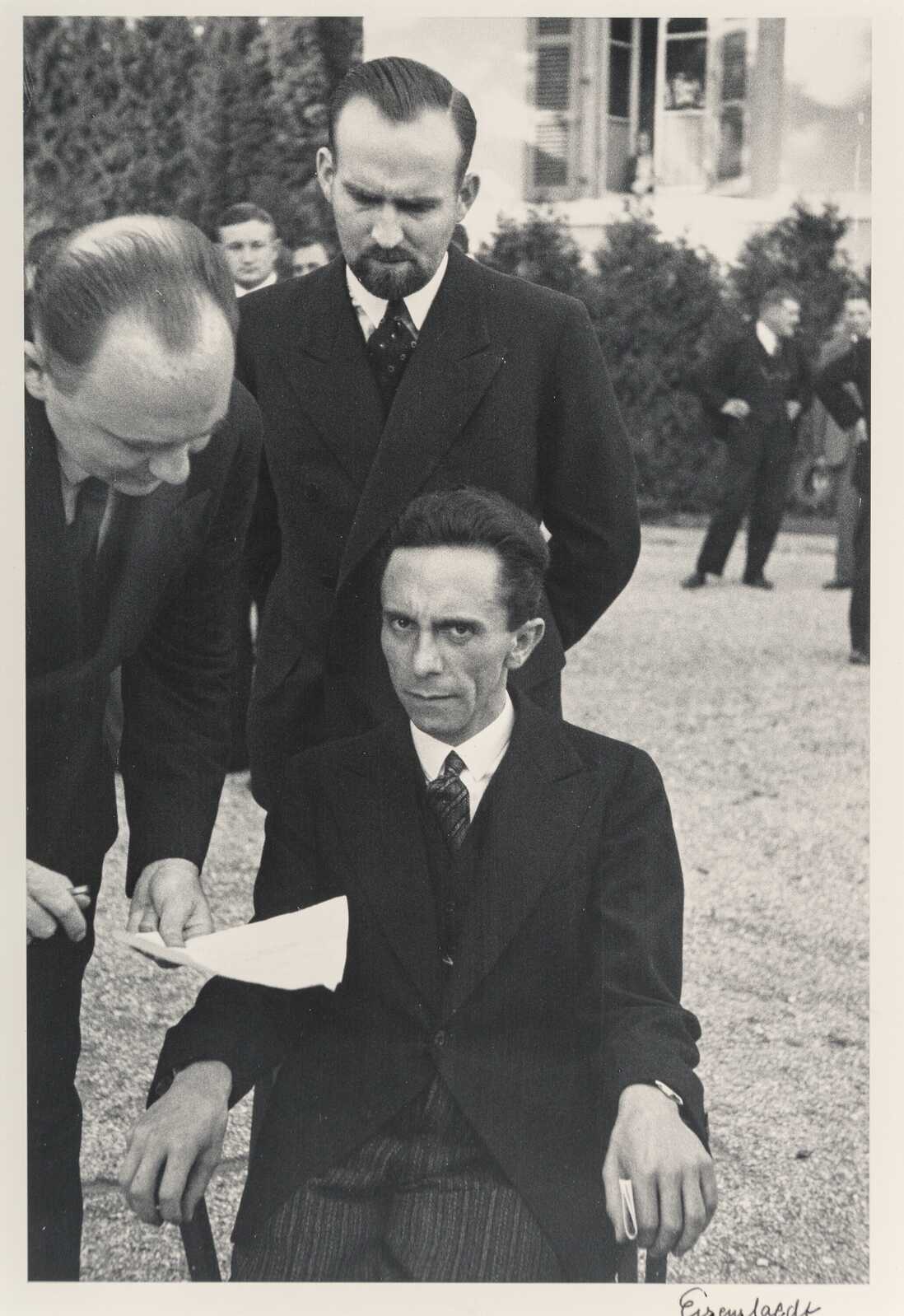 Alfred Eisenstaedt Joseph Goebbels Geneva 1933 Artsy