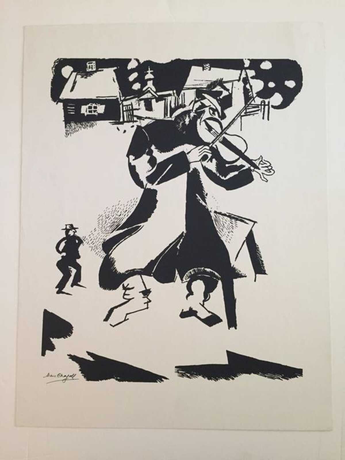 Marc Chagall | Fiddler (1990-1999) | Artsy