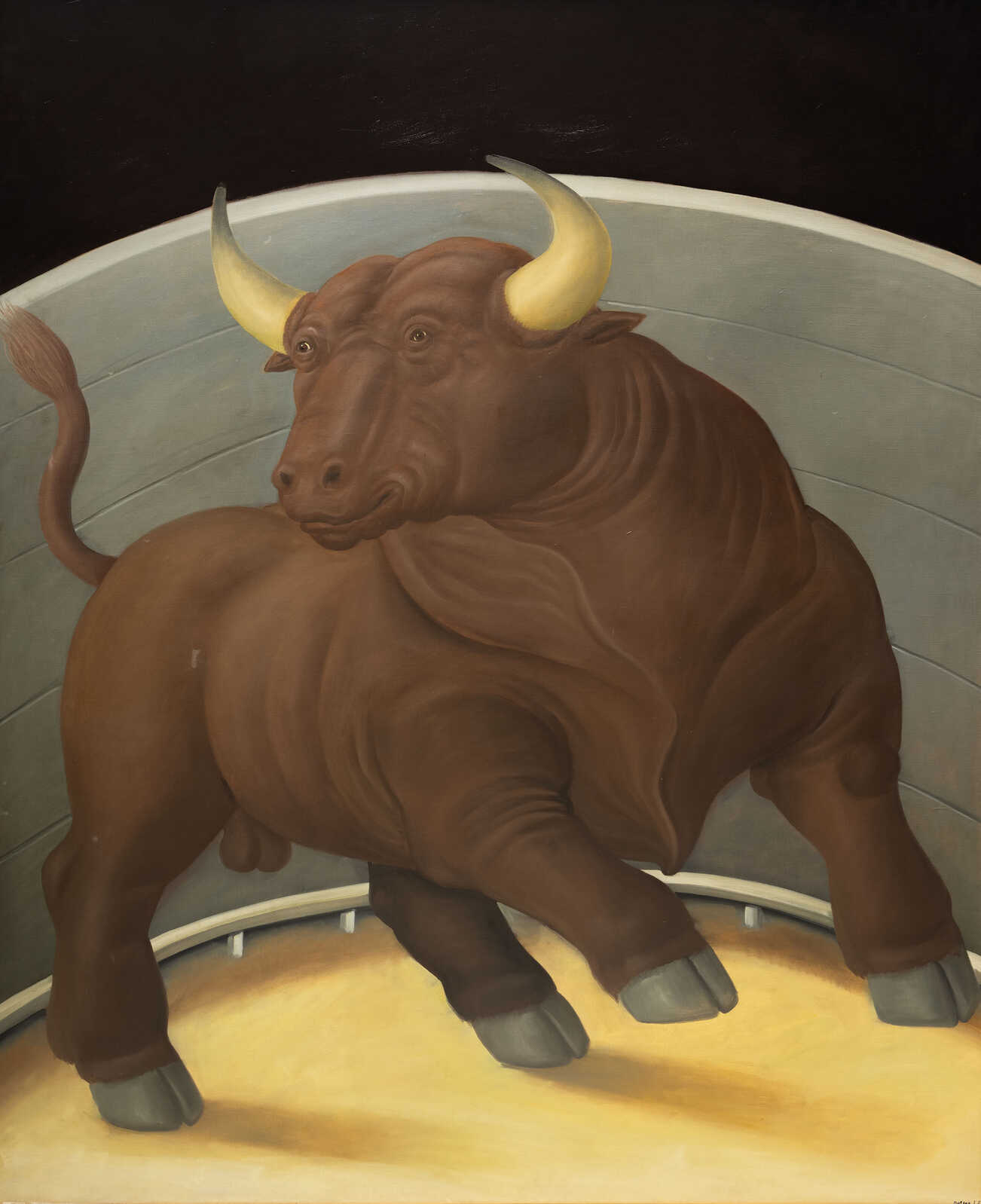 Fernando Botero | The Bull (1986) | Artsy