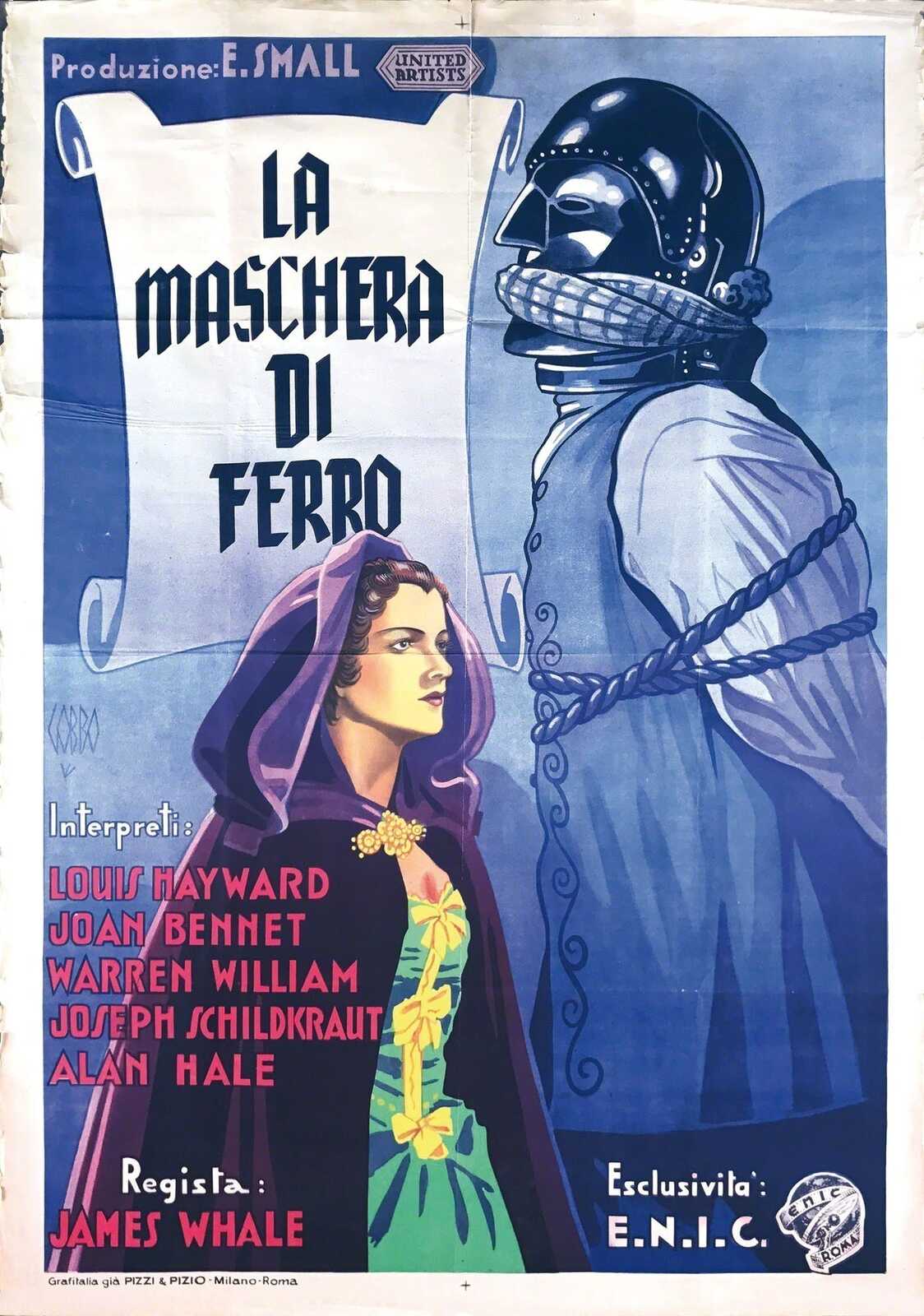 Cesare Gobbo LA MASCHERA DI FERRO (1939) Artsy Cesare Gobbo LA MASCHERA DI FERRO (1939) Artsy