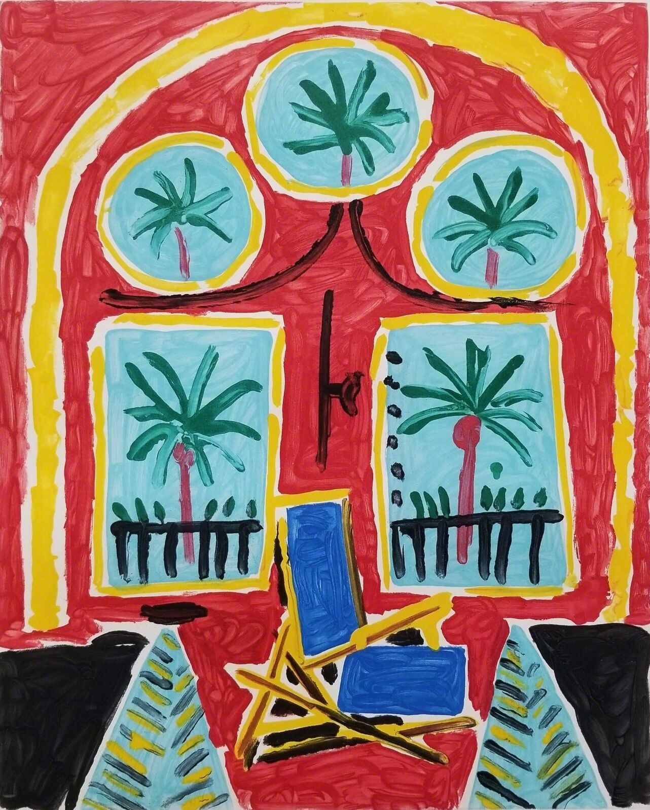 Pablo Picasso | La Fenetre de L'atelier a la Californie (The Window Of ...