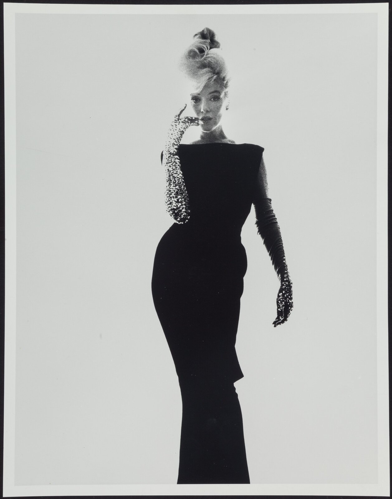 Bert Stern | Marilyn Monroe in Black Dress | Artsy