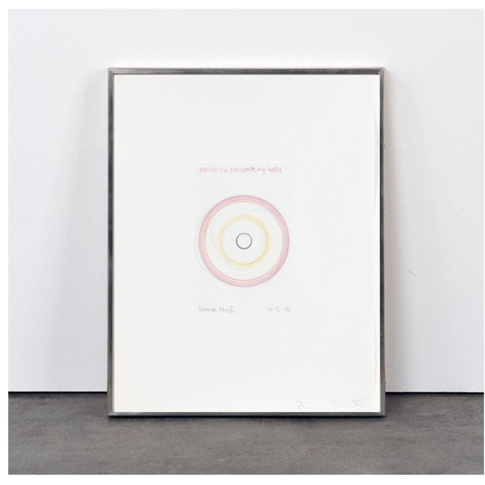 Damien Hirst | You threw a melon at my head (from In a Spin, the Action ...