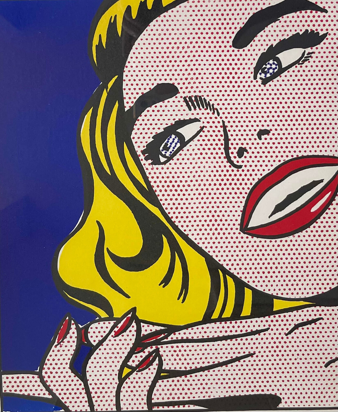Roy Lichtenstein | Girl With Spray Can (Deluxe hand signed edition of ...