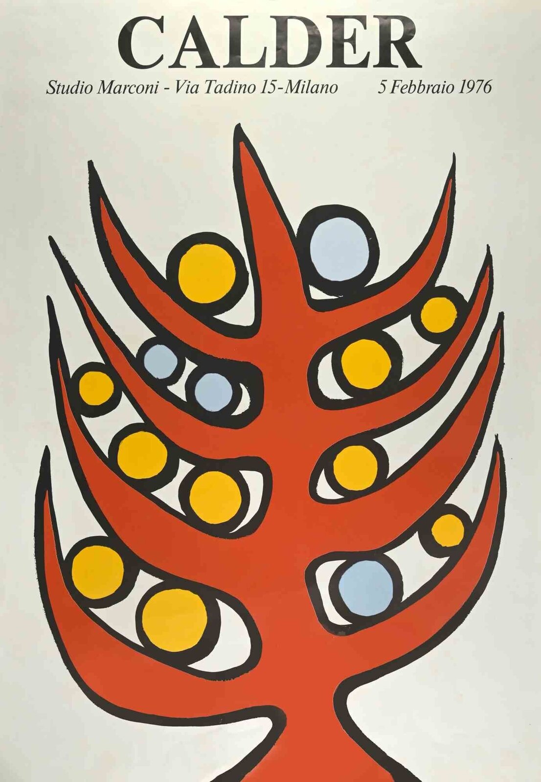 Calder Graphics Alexander Calder | Calder Exhibition Poster (1976) | Art & Prints | Artsy