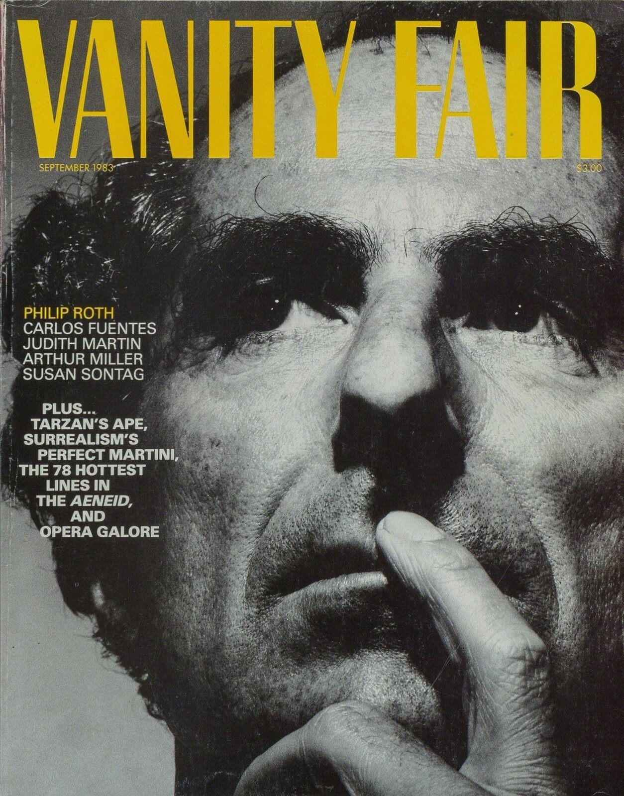 Irving Penn | Philip Roth, Vanity Fair (1983) | Artsy