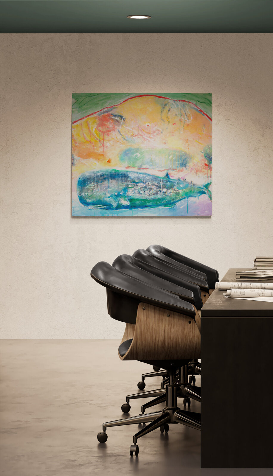 Rick Rivet | Above the Beach 9 - colourful, animal, indigenous ...