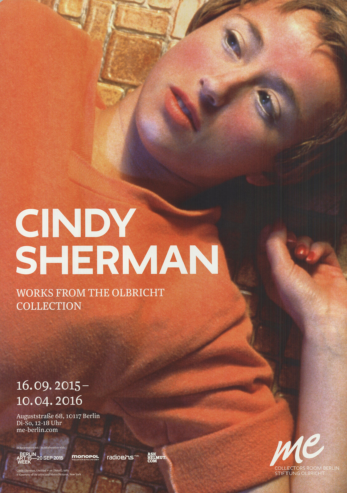 Untitled 96 Cindy Sherman | Untitled Film Still #96 (Detail) (2015) | For Sale | Artsy