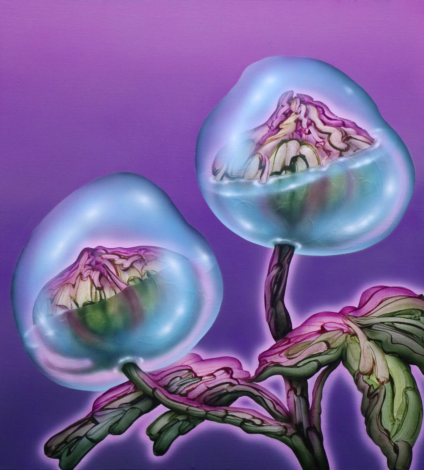 Li Ang Flowers Yu-Ning LIANG | Hypoxic Flowers (2024) | Art & Prints | Artsy