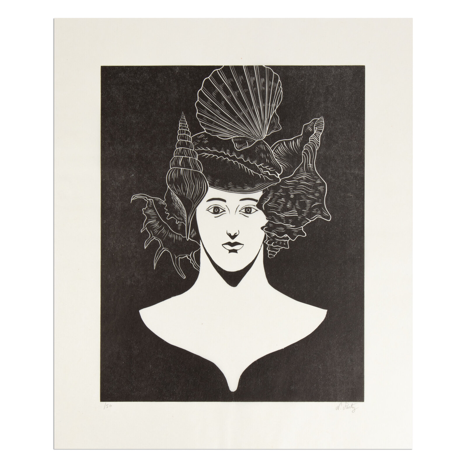 Portrait with Shells (2021) by Nicolas Party - For Sale | Artsy