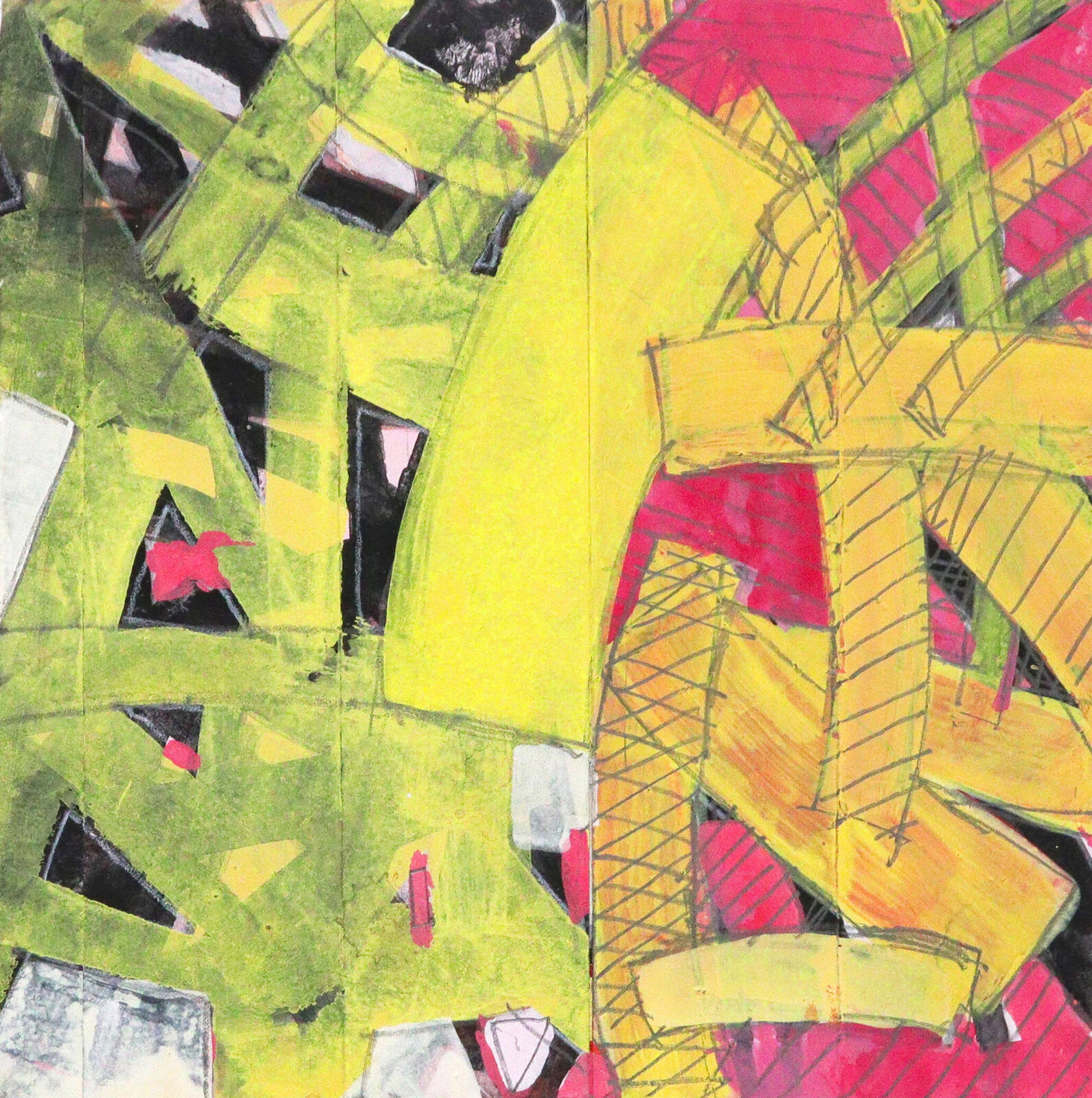 Julie Shapiro | Spring Scaffold (2023) | For Sale | Artsy
