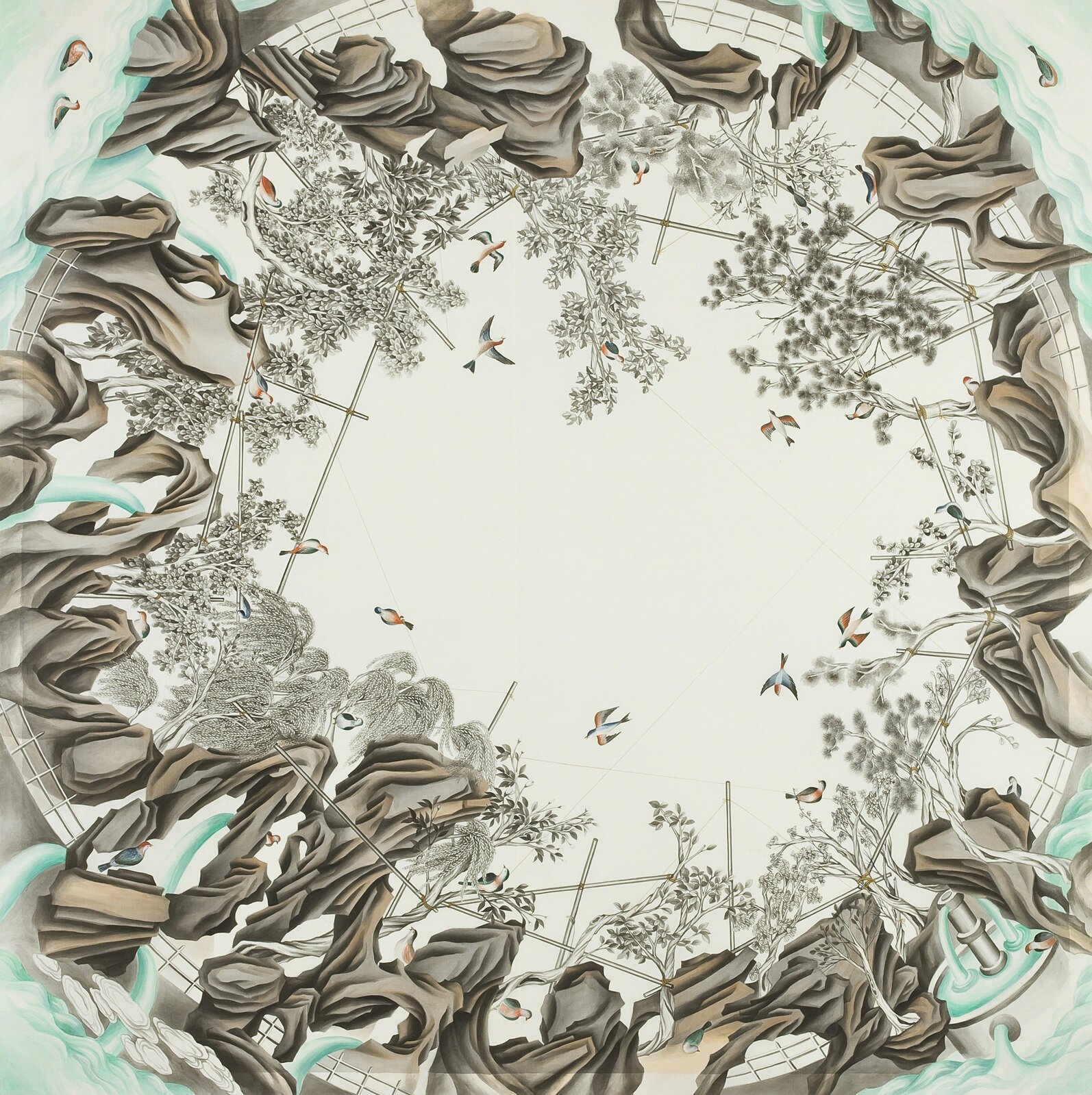 Hyun Kyung Lim | Sky in the Garden (2012) | Available for Sale | Artsy