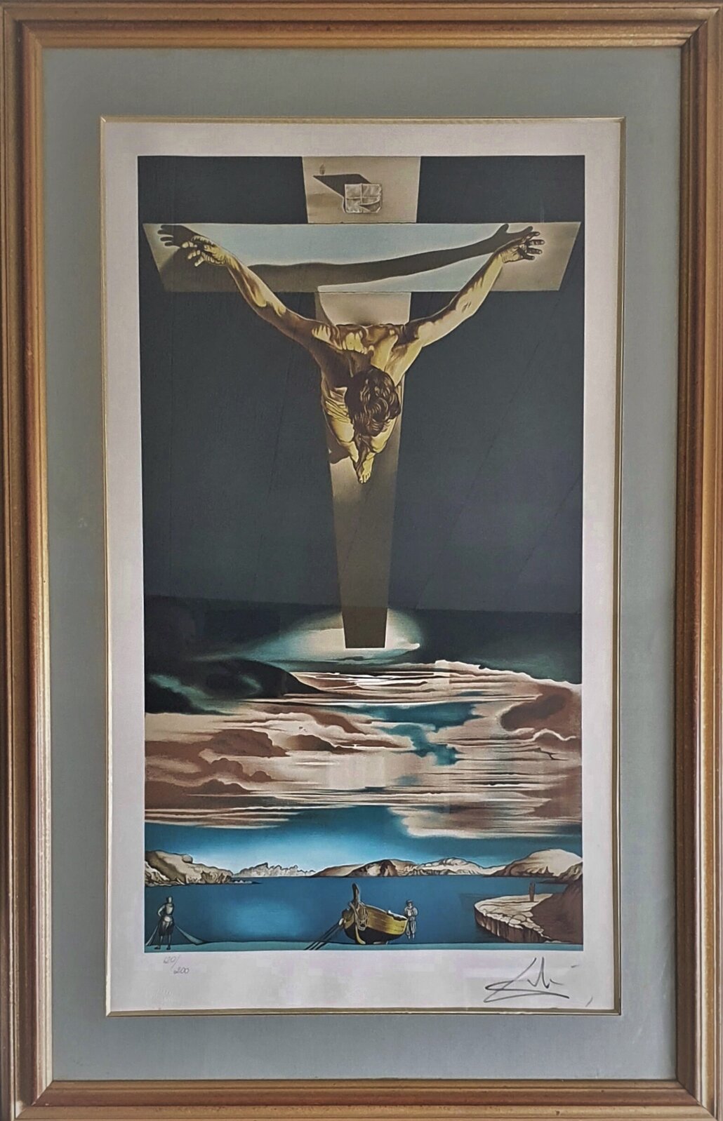 Salvador Dal Christ Of Saint John Of The Cross 1951 1989 Art salvador-dal-christ-of-saint-john-of-the-cross-1951-1989-art