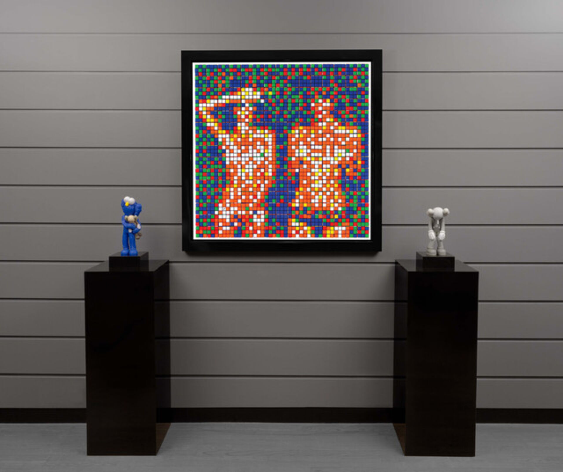 Invader Œuvres d'art à vendre - Rubik Country Life Invader Œuvres d'art à vendre - Rubik Country Life