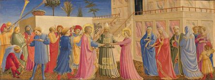 Fra Angelico, ‘Marriage of the Virgin ’, 1431-1435