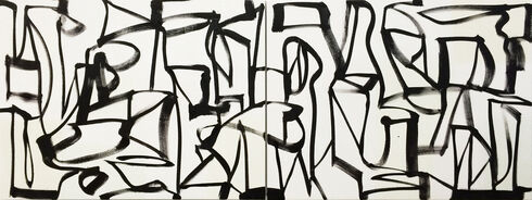 Melissa Meyer, ‘Character Set (Diptych)’, 2015