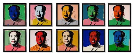 Andy Warhol, ‘Mao (set of 10)’, 1972