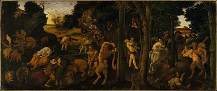 Piero di Cosimo, ‘A Hunting Scene’, ca. 1494–1500