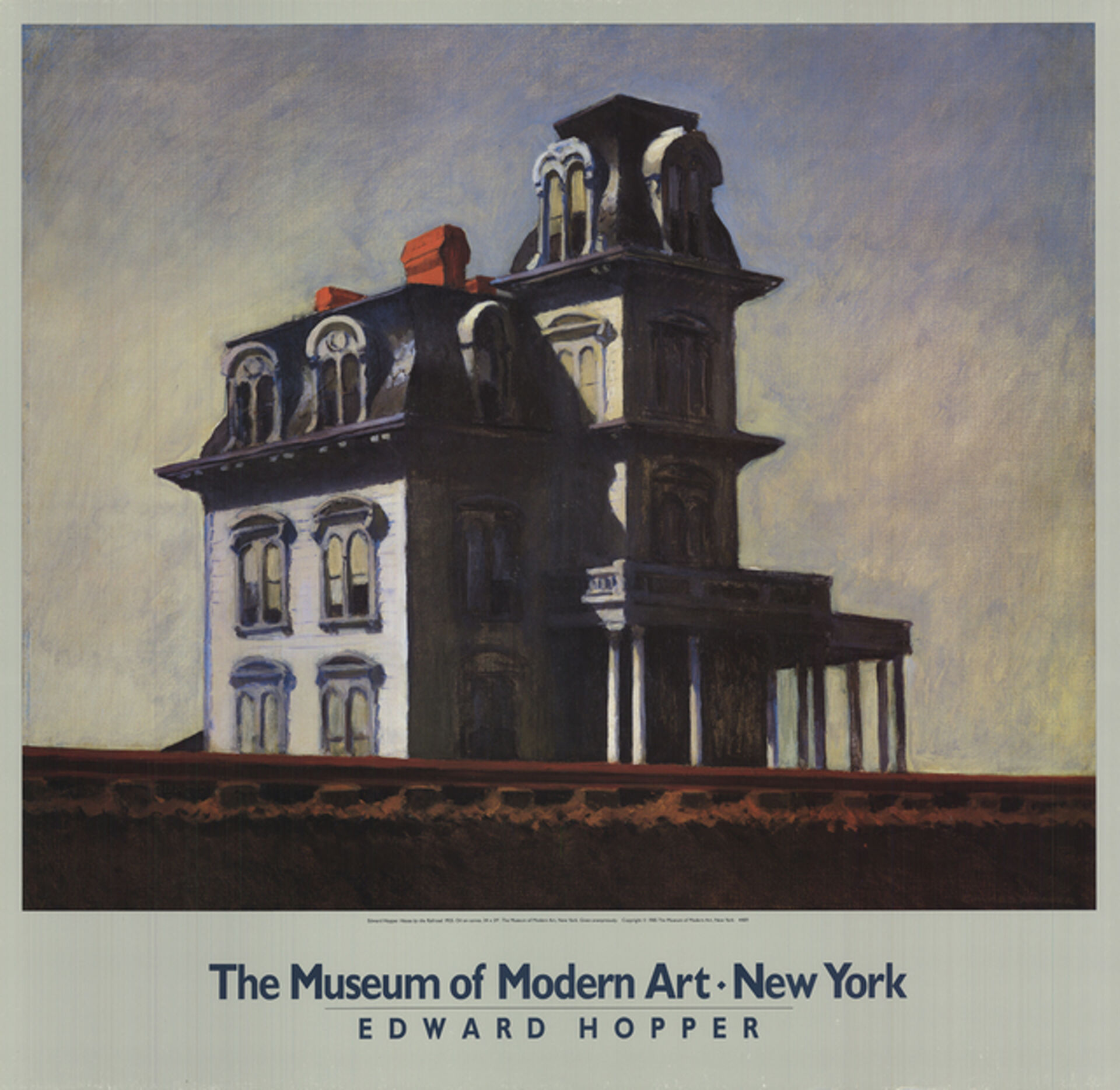 Edward Hopper House By the Railroad (1985) Artsy