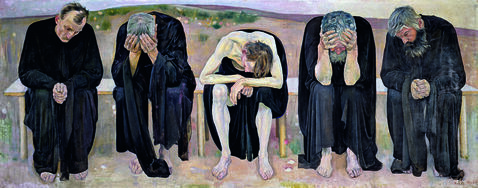 Ferdinand Hodler, ‘The Disappointed Souls (Les âmes déçues)’, 1892