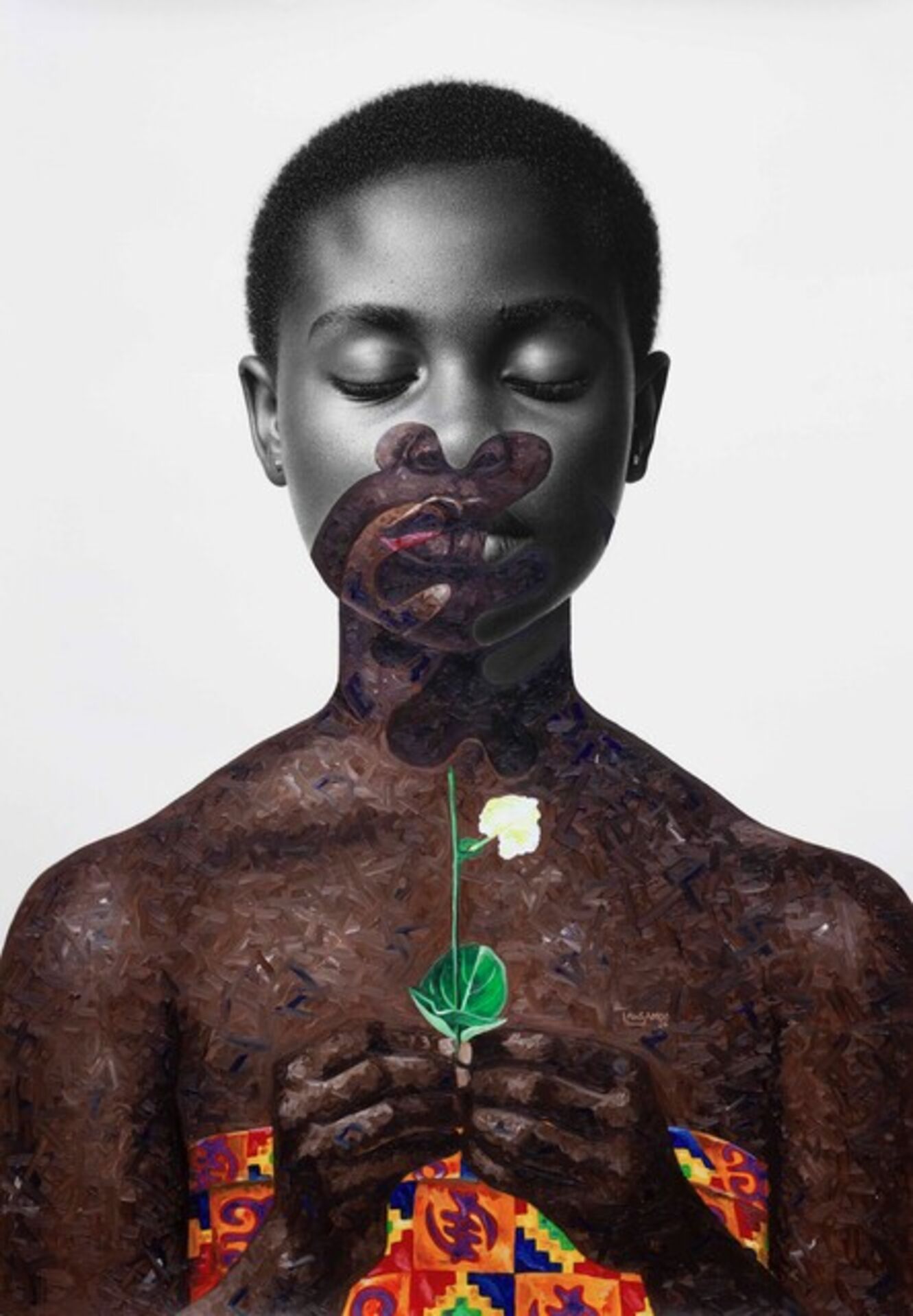 Gye Nyame I · 2024. Contemporary art, photography or visual culture featured by Acquistare Arte.