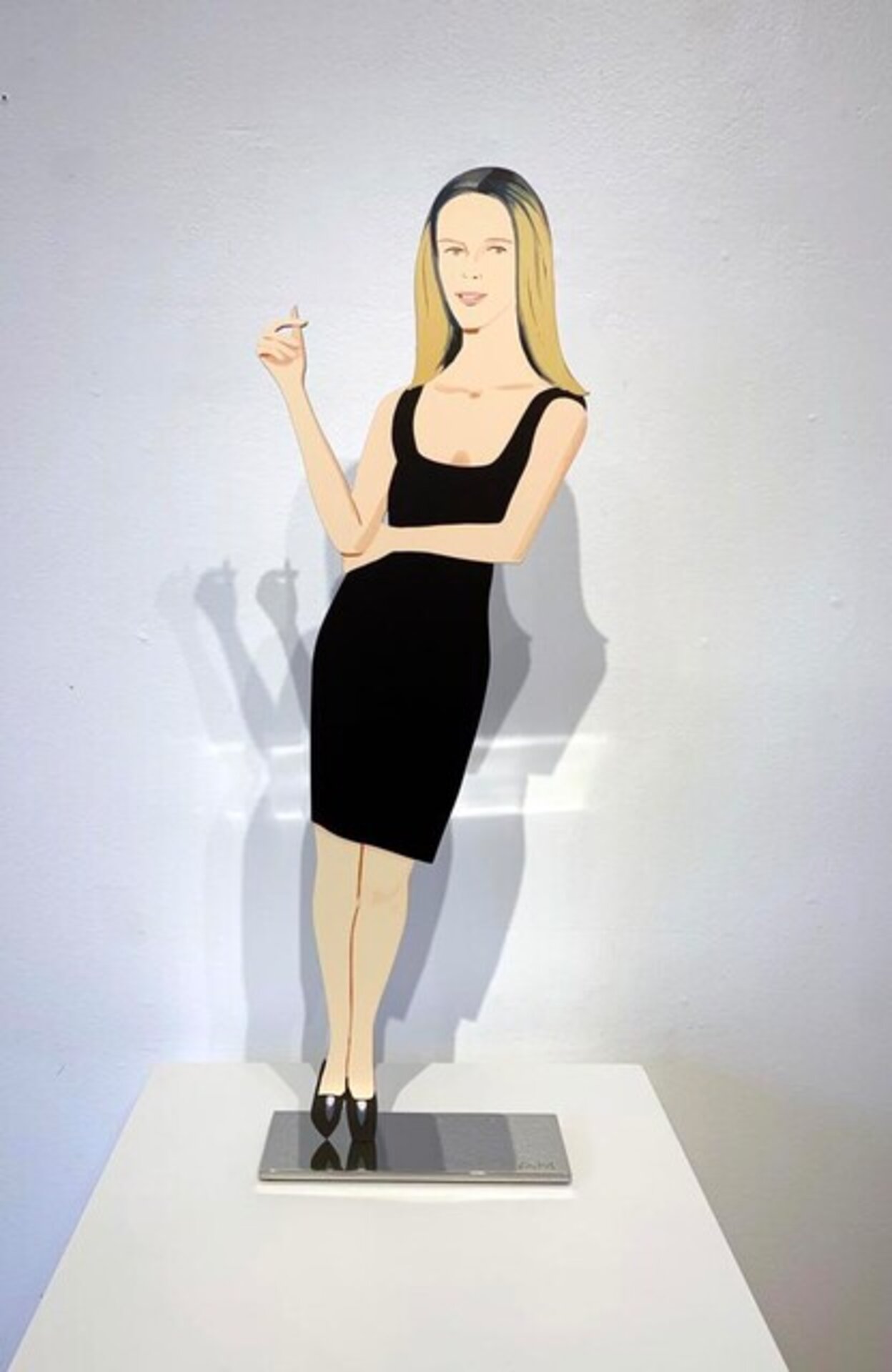 alex katz the black dress Black Dress 6 (Yvonne) (2018) by Alex Katz - For Sale