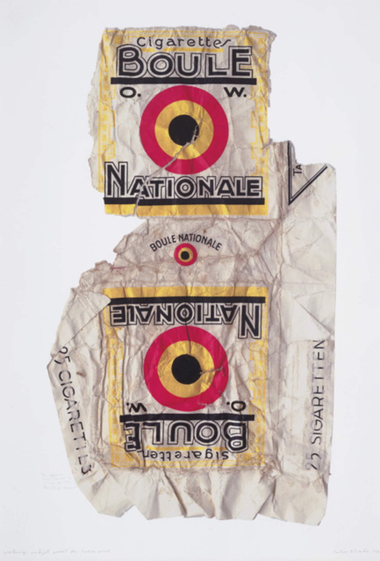 peter blake cigarette | Fag Packets (Gold Flake) (2006) Peter Blake | Fag Packets