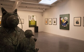 Philippe GELUCK Le Chat au Châtelain, installation view