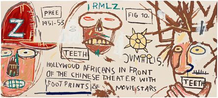 Jean-Michel Basquiat, ‘Hollywood Africans’, 1983/2015