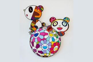 Takashi Murakami's The Pandas Say They Are Happy Print - Hype Museum