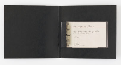 Stanley Brouwn, ‘My steps in Torino - my total number of steps in Torino: 16,827’, 1971