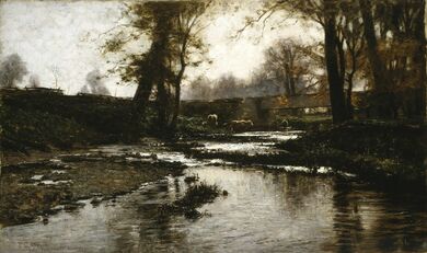 Theodore Clement "T.C." Steele, ‘Pleasant Run’, 1885