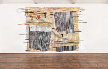 El Anatsui, ‘Drying Line’, 2021