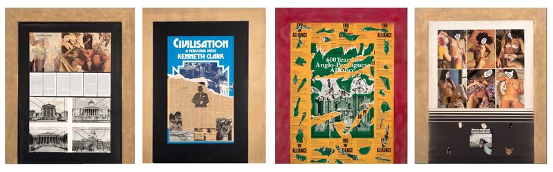 Rasheed Dm Rasheed Araeen | The Golden Series (4 Collages) (1974-1976) | Art ...