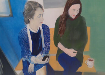 Miltos Manetas, ‘Untitled (Didone & Delfina)’, 2013